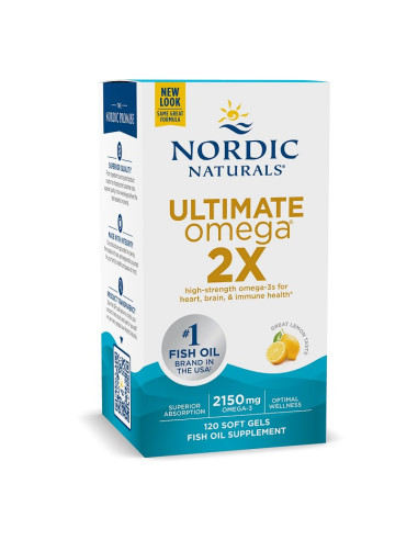Ultimate Omega 2X, 2150mg Lemon - 120 softgels...