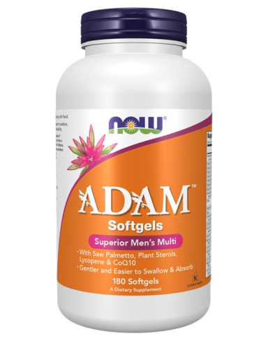 ADAM Multi-Vitamin for Men - 180 softgels | NOW...