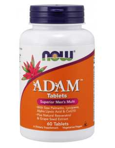 ADAM Multi-Vitamin for Men - 60 tablets | NOW Foods