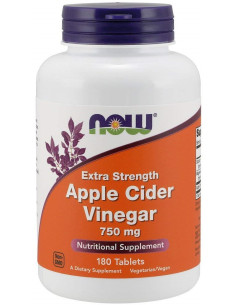Apple Cider Vinegar, 750mg Extra Strength - 180 tabs |...