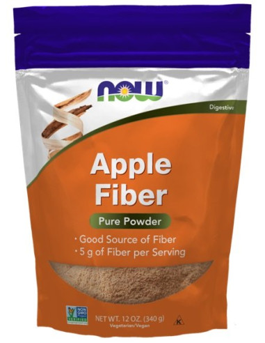 Apple Fiber - 340g | NOW Foods