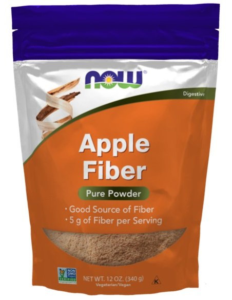 Apple Fiber - 340g | NOW Foods