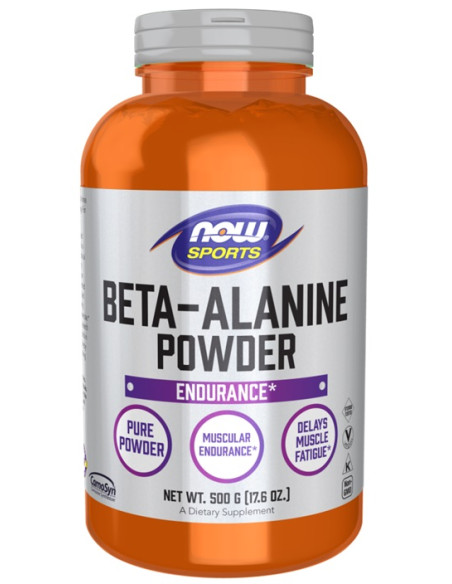 Beta-Alanine, Powder - 500g | NOW Foods