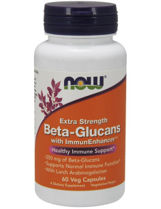 Beta-Glucans with ImmunEnhancer, Extra Strength - 60...