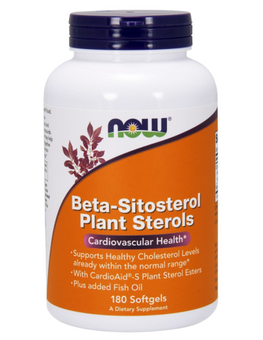 Beta-Sitosterol Plant Sterols - 180 softgels |...