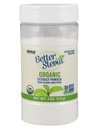 Better Stevia Extract Powder - 113g | NOW Foods