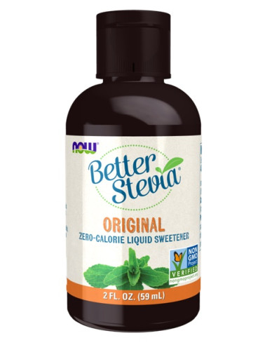 Better Stevia Liquid, Original - 59 ml. | NOW...