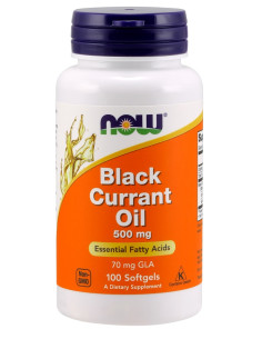 Black Currant Oil, 500mg - 100 softgels | NOW Foods