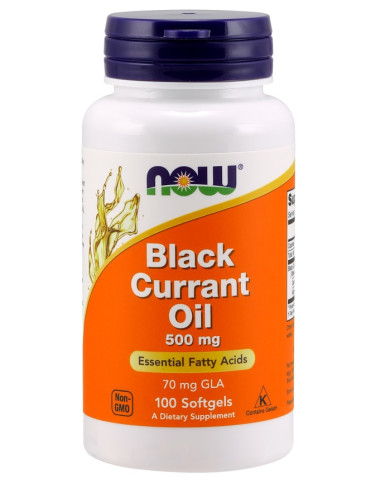 Black Currant Oil, 500mg - 100 softgels | NOW...