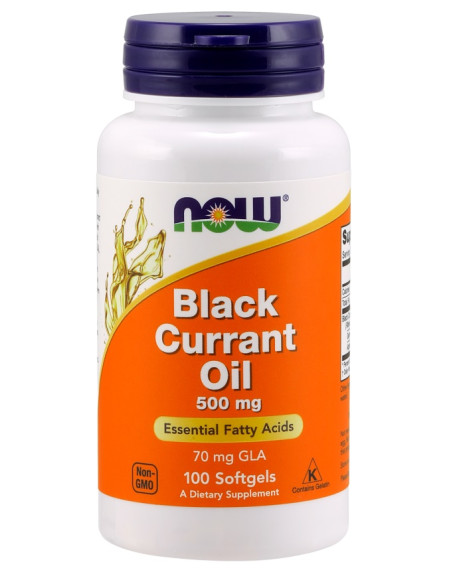 Black Currant Oil, 500mg - 100 softgels | NOW Foods