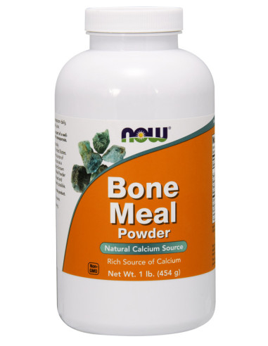 Bone Meal Powder - 454g | NOW Foods