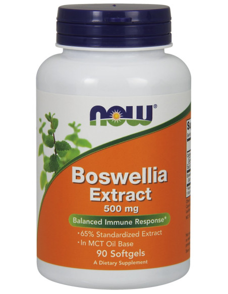 Boswellia Extract, 500mg - 90 softgels | NOW Foods
