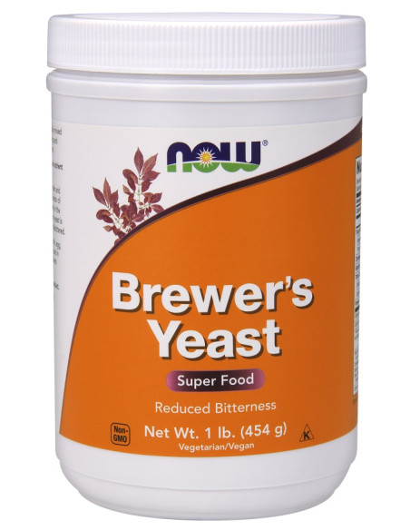 Brewer's Yeast, Powder - 454g | NOW Foods