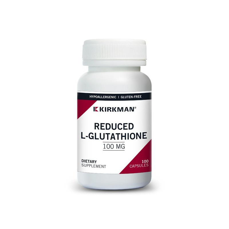 Reduced L-Glutathione 100 mg, 100 capsules – product image 1