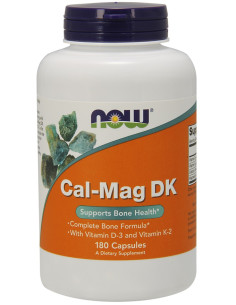 Cal-Mag DK - 180 caps | NOW Foods