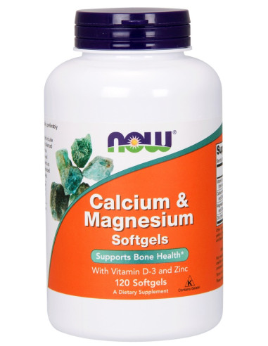 Calcium & Magnesium with Vit D and Zinc - 120...