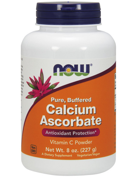 Calcium Ascorbate, Pure Buffered Powder - 227g | NOW Foods