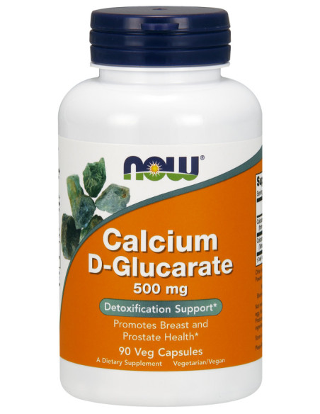 Calcium D-Glucarate, 500mg - 90 vcaps | NOW Foods