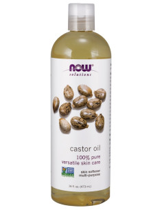 Castor Oil, 100% Pure - 473 ml. | NOW Foods