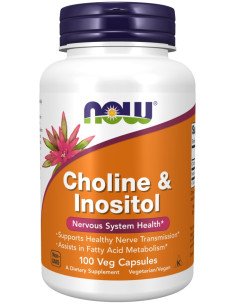 Choline and Inositol - 100 vcaps | NOW Foods