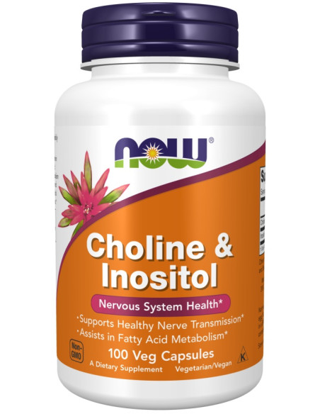 Choline and Inositol - 100 vcaps | NOW Foods
