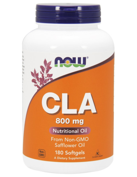 CLA, 800mg - 180 softgels | NOW Foods