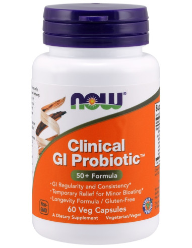 Clinical GI Probiotic - 60 vcaps | NOW Foods