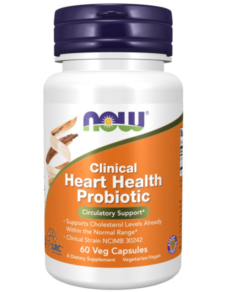 Clinical Heart Health Probiotic - 60 vcaps | NOW Foods