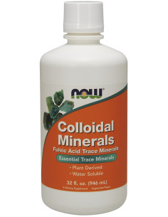 Colloidal Minerals, Raspberry - 946 ml. | NOW Foods