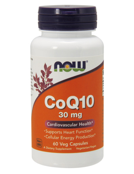 CoQ10, 30mg - 60 vcaps | NOW Foods