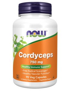 Cordyceps, 750mg - 90 vcaps | NOW Foods