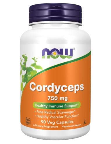 Cordyceps, 750mg - 90 vcaps | NOW Foods