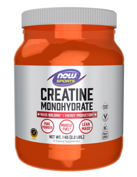 Creatine Monohydrate, Pure Powder - 1000g | NOW Foods