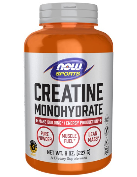 Creatine Monohydrate, Pure Powder - 227g | NOW Foods