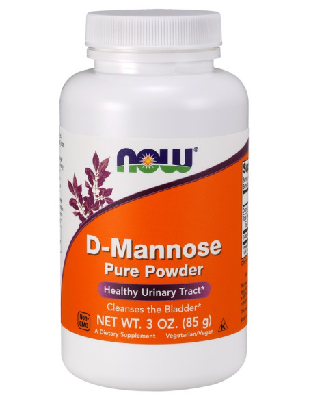 D-Mannose, Pure Powder - 85g | NOW Foods