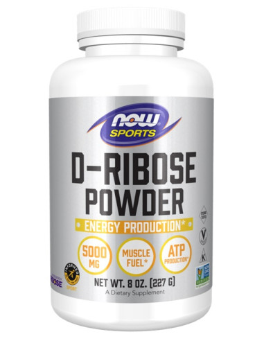 D-Ribose, Powder - 227g | NOW Foods