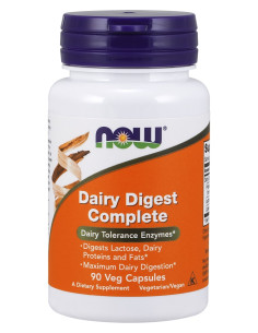 Dairy Digest Complete - 90 vcaps | NOW Foods