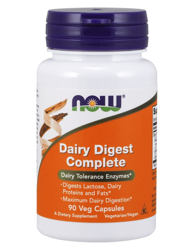 Dairy Digest Complete - 90 vcaps | NOW Foods