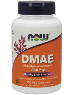 DMAE (Dimethylaminoethanol), 250mg - 100 vcaps | NOW Foods