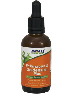 Echinacea & Goldenseal Plus - 60 ml. | NOW Foods