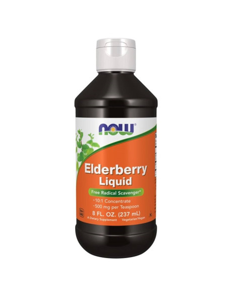 Elderberry, Liquid - 237 ml. | NOW Foods