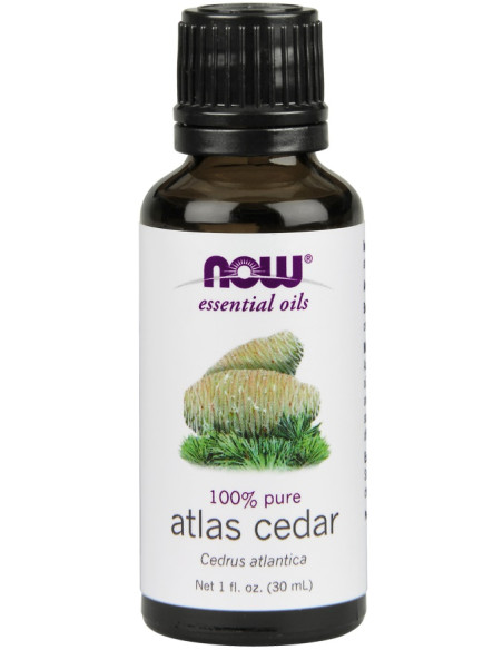 Essential Oil, Atlas Cedar Oil - 30 ml. | NOW Foods