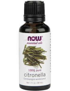Essential Oil, Citronella Oil - 30 ml. | NOW Foods