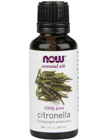 Essential Oil, Citronella Oil - 30 ml. | NOW Foods