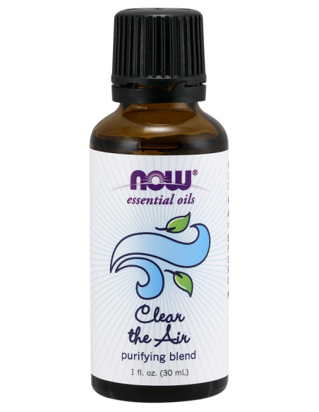 Essential Oil, Clear the Air Oil Blend - 30 ml. | NOW Foods