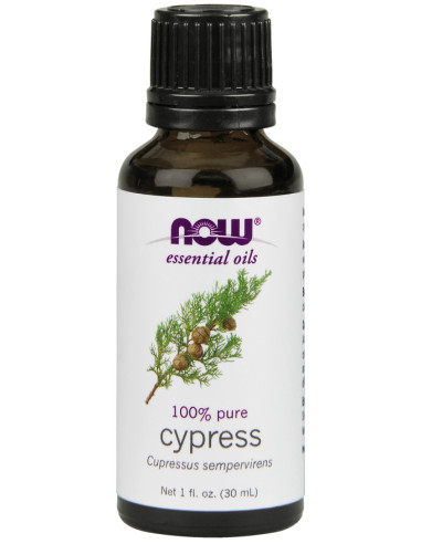 Essential Oil, Cypress Oil - 30 ml. | NOW Foods