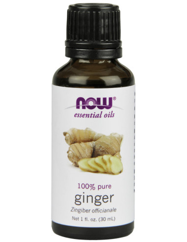 Essential Oil, Ginger Oil - 30 ml. | NOW Foods