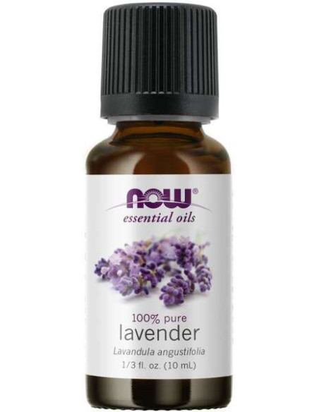 Essential Oil, Lavender Oil 100% Pure - 10 ml. | NOW Foods