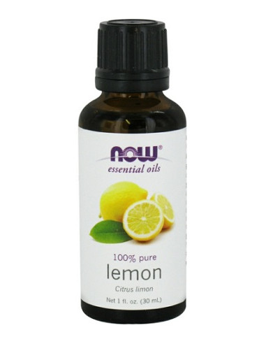 Essential Oil, Lemon Oil - 30 ml. | NOW Foods