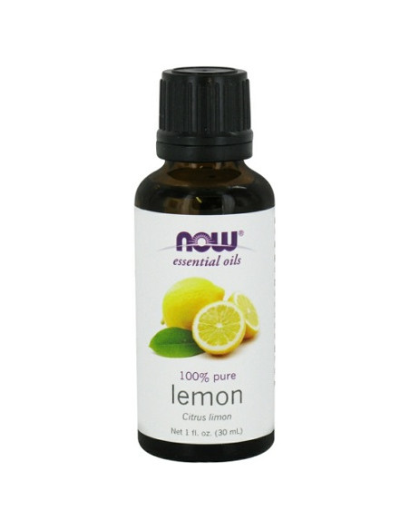Essential Oil, Lemon Oil - 30 ml. | NOW Foods